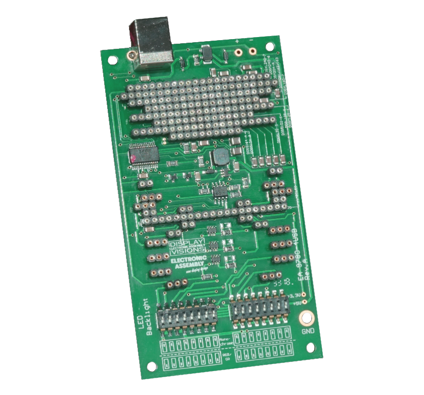 DISPLAY VISIONS 9780-4USB Development Board
